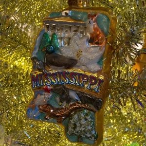 Christopher Radko Mississippi Ornament NWOT
